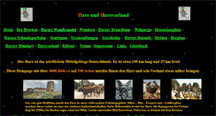 Desktop Screenshot of harzfreund.de